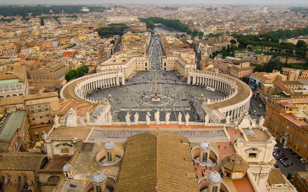 The Vatican is the city that wanted to be eternal